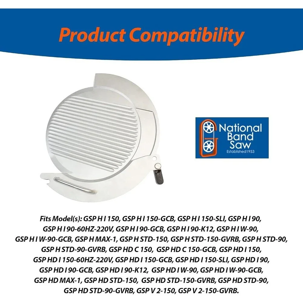 Slicer Knife Cover OEM 38030942000 Closed Model Compatible w Bizerba GSP Models